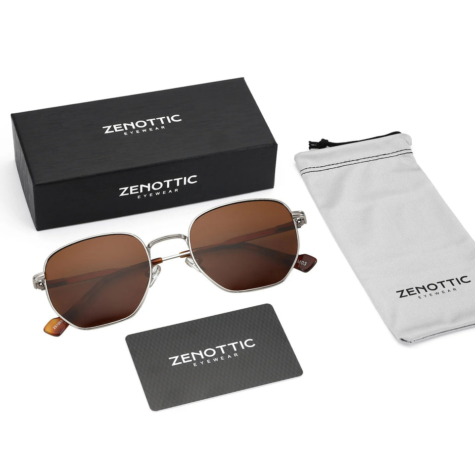 Lentes de Sol Hexagon Vintage
